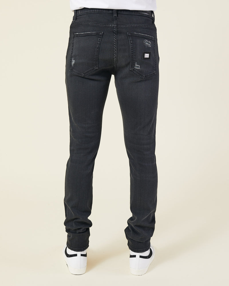 CARBON SKINNY-FIT STRETCH JEANS